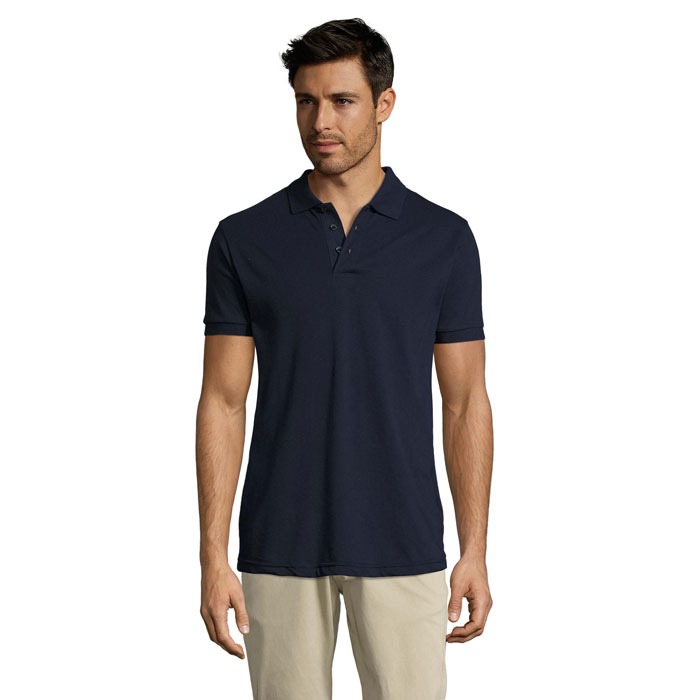 PRIME MEN - PRIME heren polo 200g - bedrukt of onbedrukt verkrijgbaar - Franse Marine