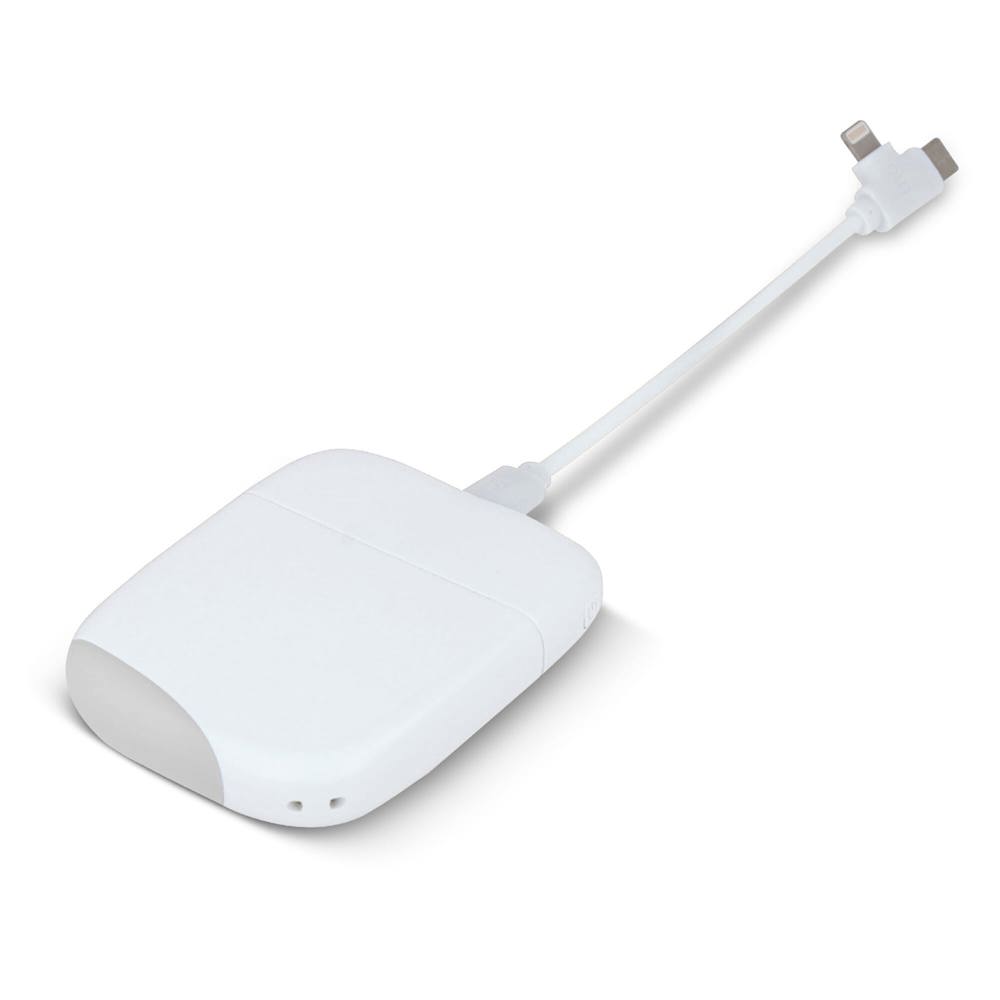Xoopar ICE P Powerbank 5000mAh - voor bedrijven en relatiegeschenken - Wit