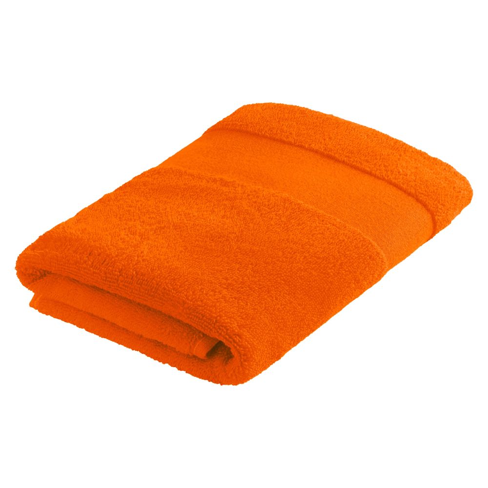Sophie Muval handdoek 100x50 cm, 450 gr/m² - met logo of onbedrukt bestellen - Oranje (PMS 165c) / Oranje