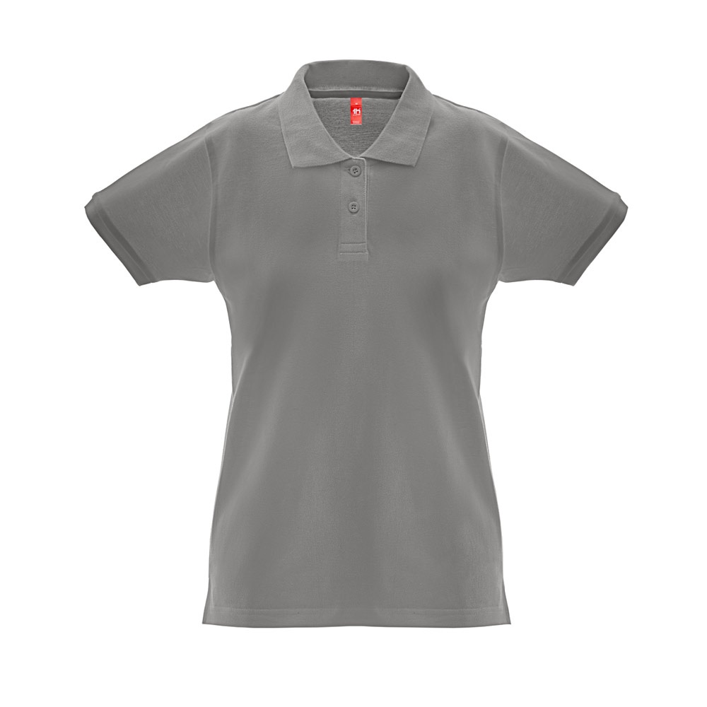 THC MONACO WOMEN. Dames poloshirt - met logo of onbedrukt bestellen - Grijs