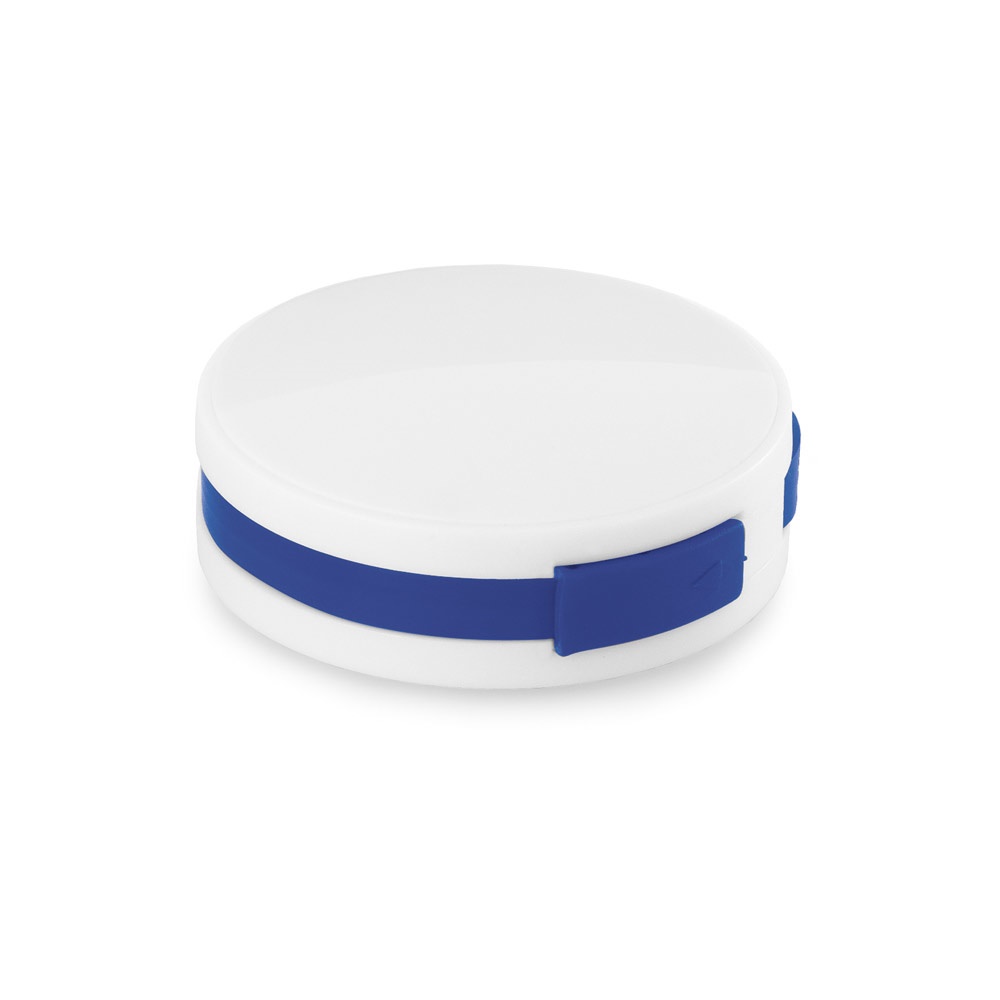 GARDNER. HUB met kabel en 4 USB-A poorten in ABS - voor bedrijven en relatiegeschenken - Royal Blauw