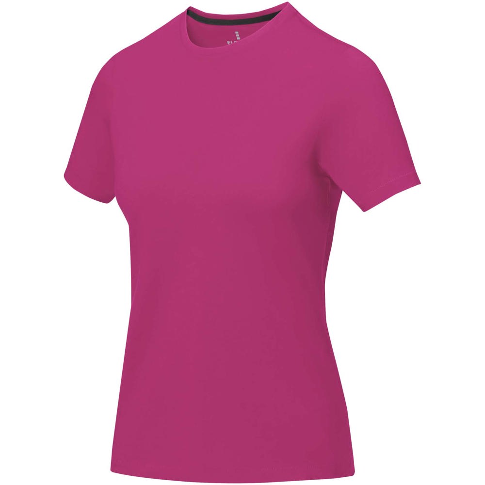 Nanaimo dames t-shirt met korte mouwen - bedrukt of onbedrukt verkrijgbaar - Magenta