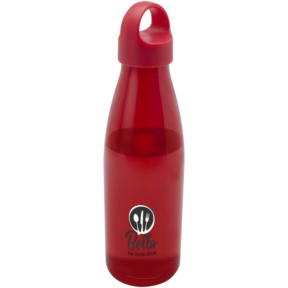 Bergen 800 ml waterfles van gerecycled plastic