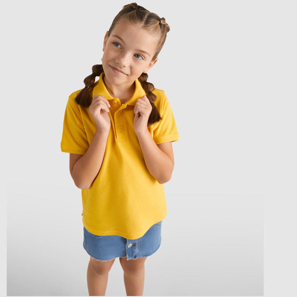 Star 200 g/m² kinderpolo met korte mouwen