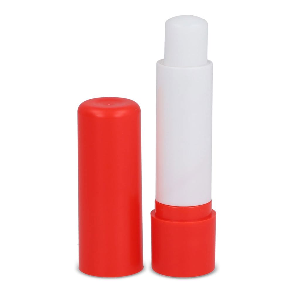 Klassieke lippenbalsemstick gerecycled materiaal - bedrukt of onbedrukt verkrijgbaar - Rood