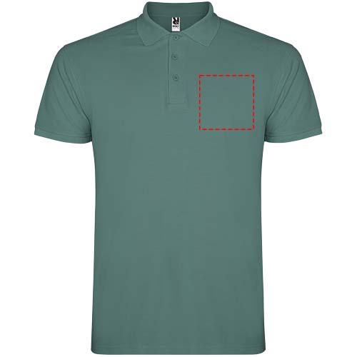Star 200 g/m² herenpolo met korte mouwen