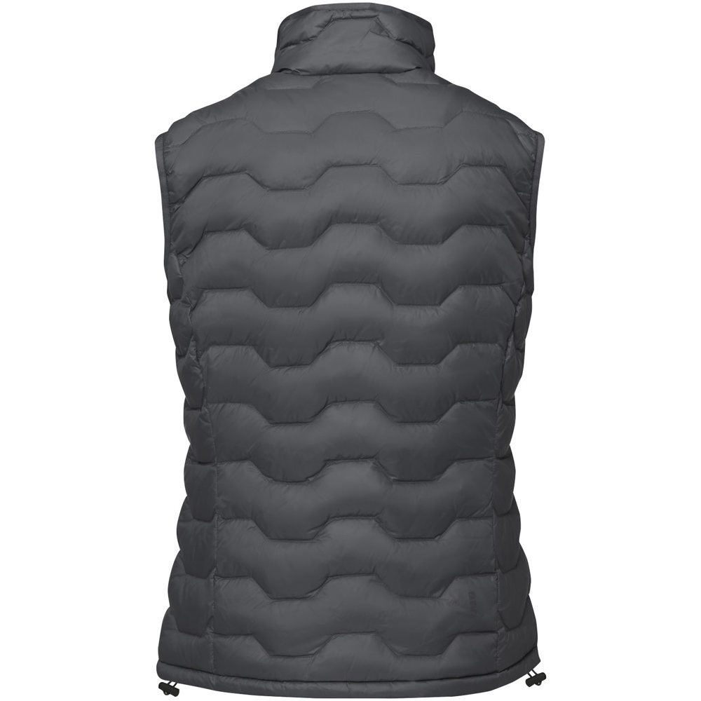 Petalite GRS gerecyclede geïsoleerde down bodywarmer voor dames