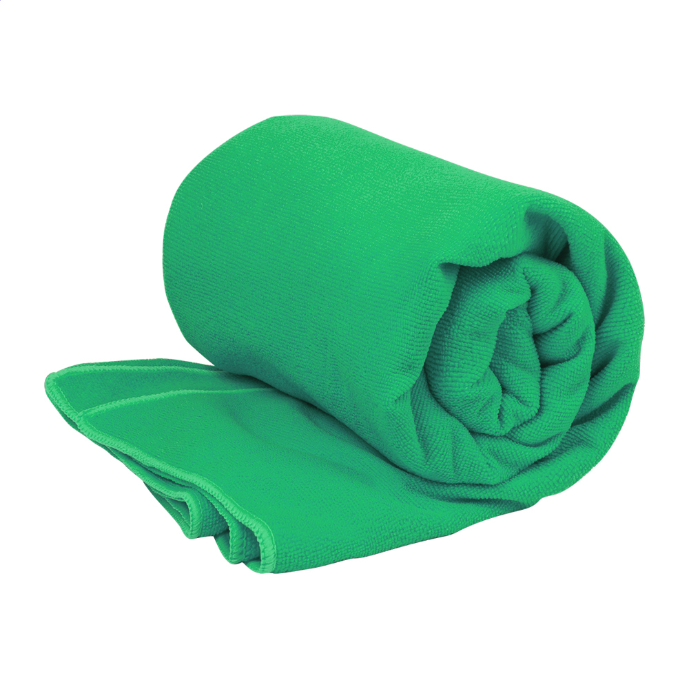 Gains - absorberende handdoek - met logo of onbedrukt bestellen - Groen