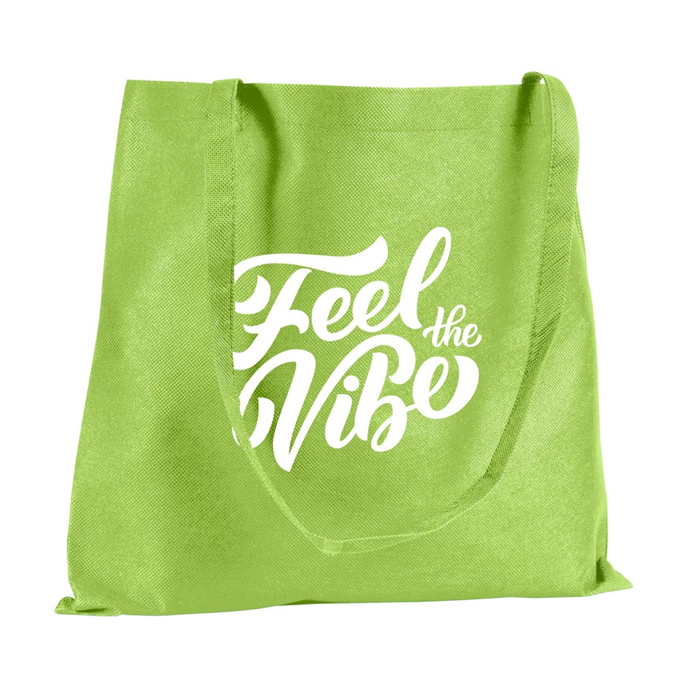 Shopper (80 g/m²) winkeltas - lime (± PMS 368C)