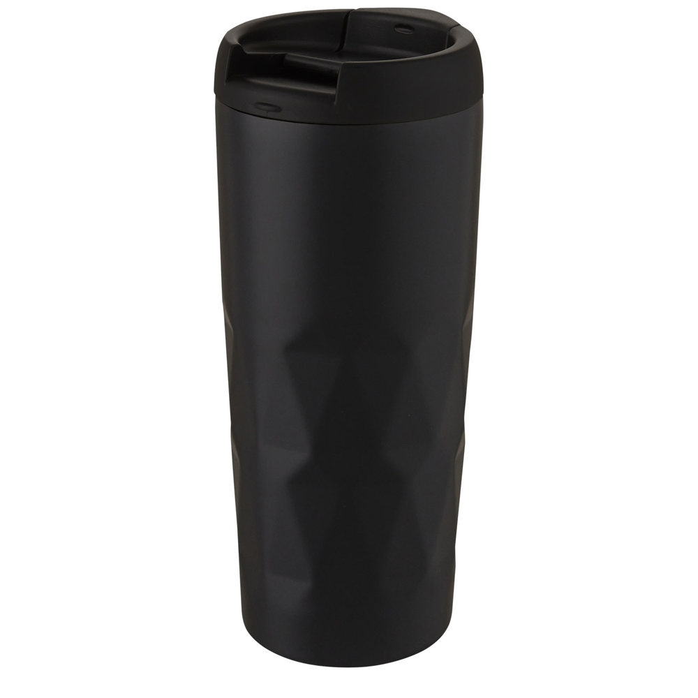 Prism koperen vacuüm geïsoleerde beker van 450 ml - voor bedrijven en relatiegeschenken