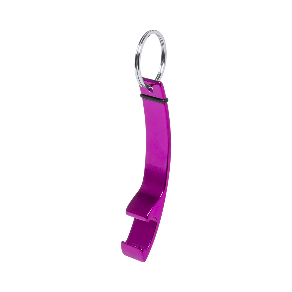 Moppe - flesopener - kopen of bedrukken - Fuchsia