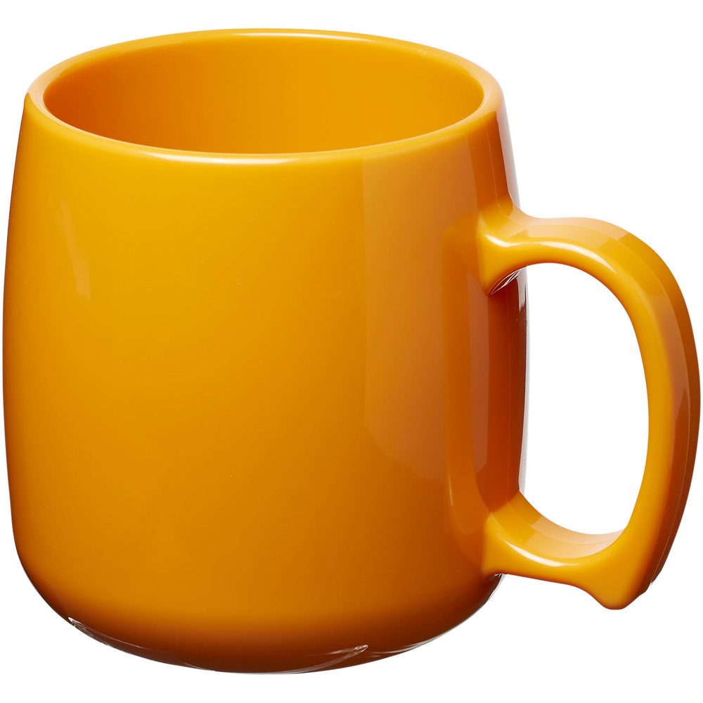 Classic 300 ml kunststof mok - kopen of bedrukken - oranje