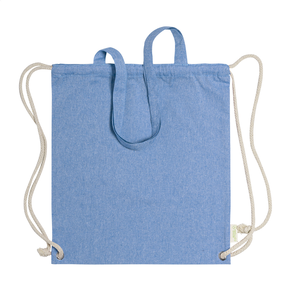 Holbery - trekkoord tas - kopen of bedrukken - blauw