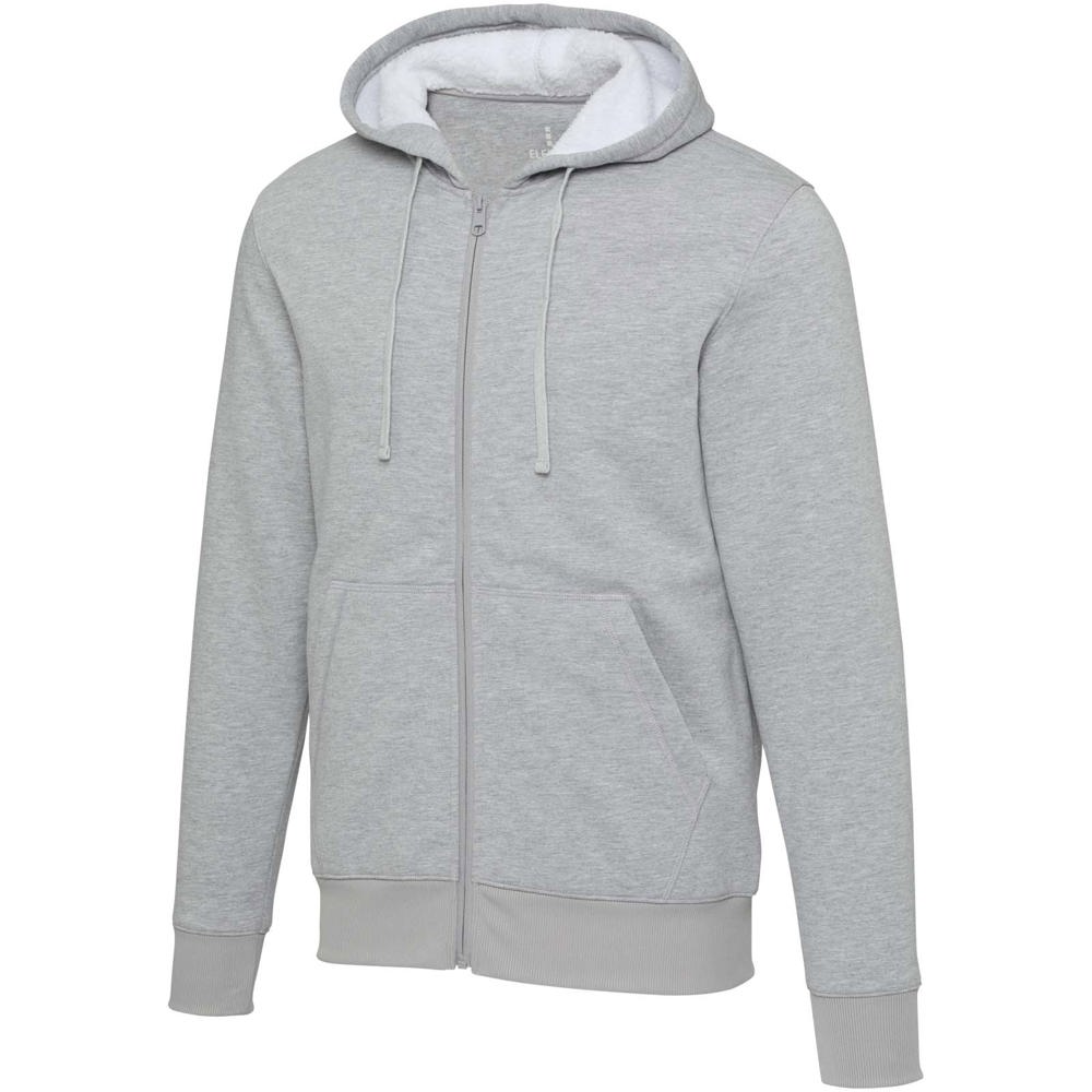 Natron sherpahoodie met volledige rits - bedrukt of onbedrukt verkrijgbaar