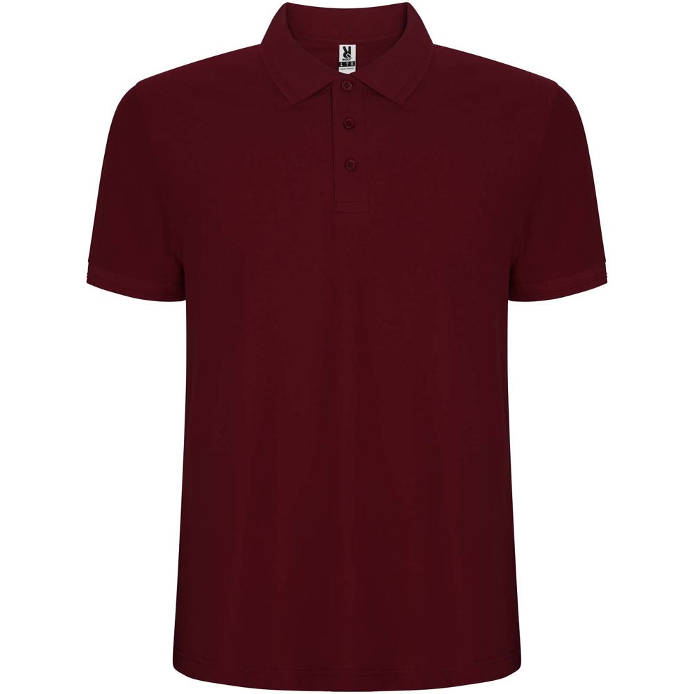 Pagaso Premium herenpolo met korte mouwen - kopen of bedrukken - Granaat