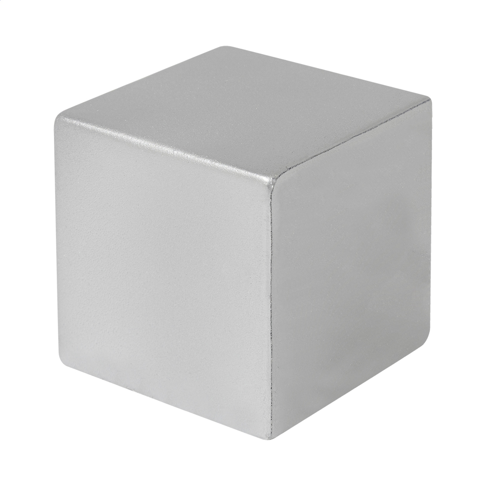 Cubix Shine - metallic antistress bal - met logo of onbedrukt bestellen