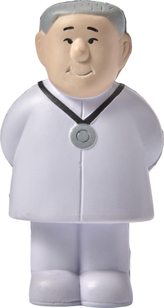 Anti-stress figuur doktor Lily - bedrukt of onbedrukt verkrijgbaar