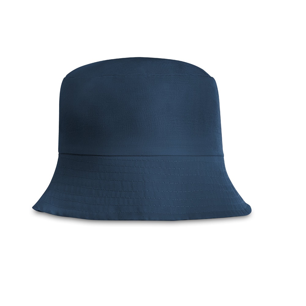 JONATHAN. Polyester panama - met logo of onbedrukt bestellen - Marineblauw