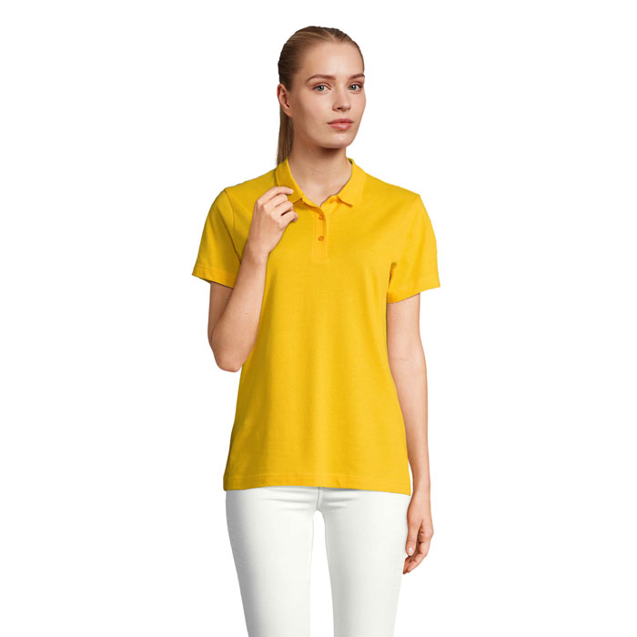 PULSE WOMEN - PULSE DAMES POLO - met logo of onbedrukt bestellen - Goud