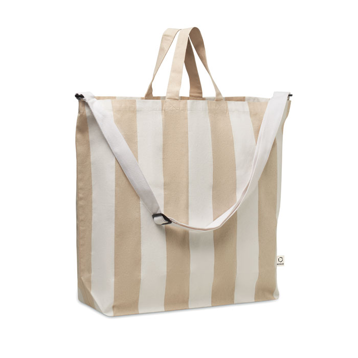 LAGUNA - Extra grote strandtas 280gr/m² - met logo of onbedrukt bestellen - Wit