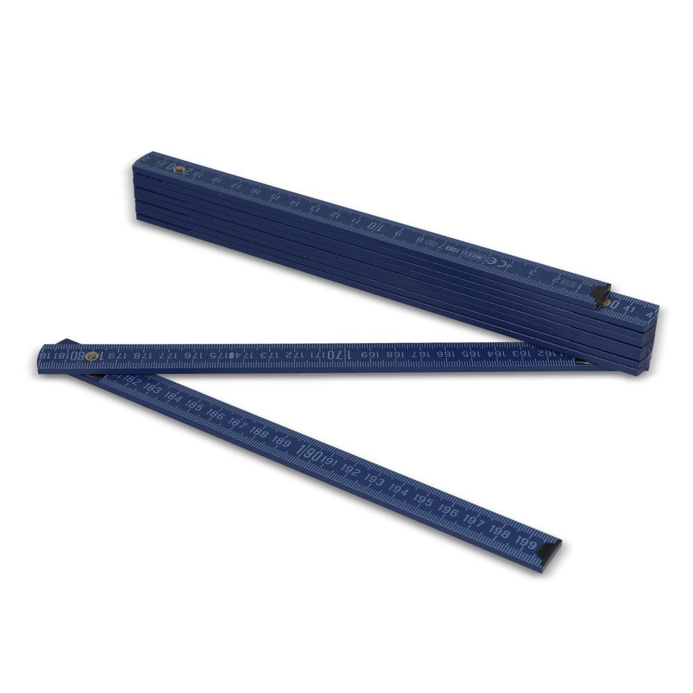 Duimstok hout 2m premium gekleurd