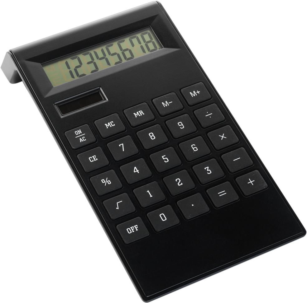 ABS rekenmachine Murphy - kopen of bedrukken - Zwart
