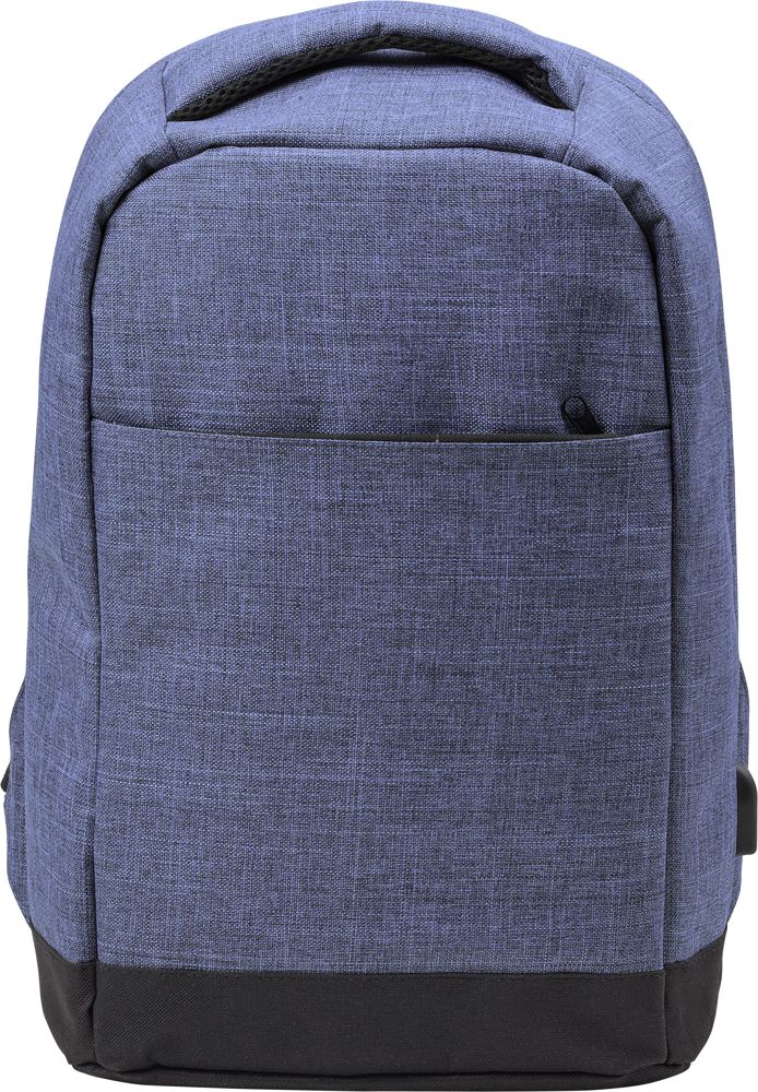 Polyester (600D) rugtas Cruz - voor bedrijven en relatiegeschenken - blauw