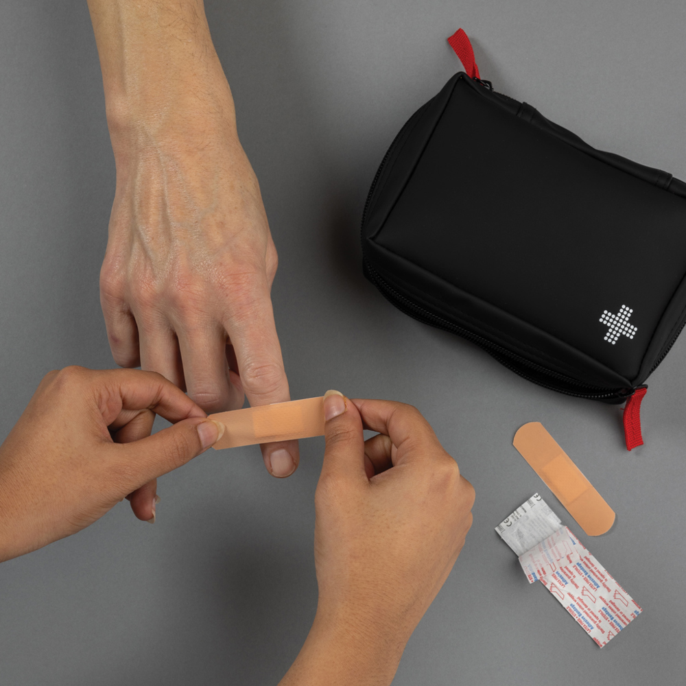 RCS gerecycled nubuck PU etui EHBO-set