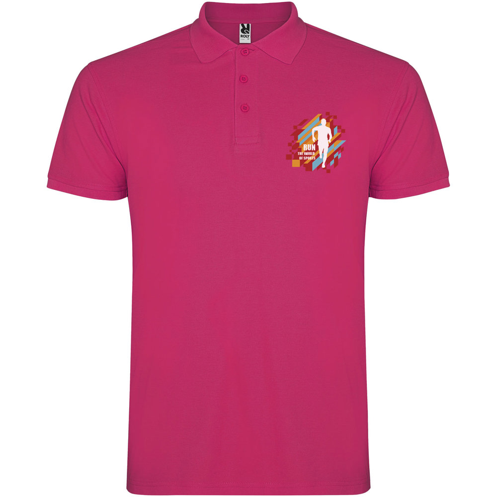 Star 200 g/m² herenpolo met korte mouwen