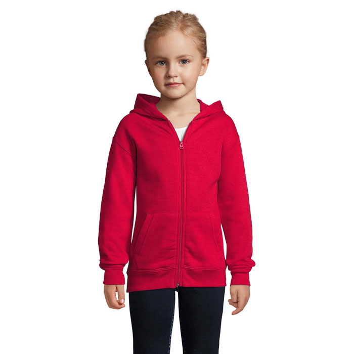 STONE KIDS - STONE kinder hoodie 260g - bedrukt of onbedrukt verkrijgbaar - rood