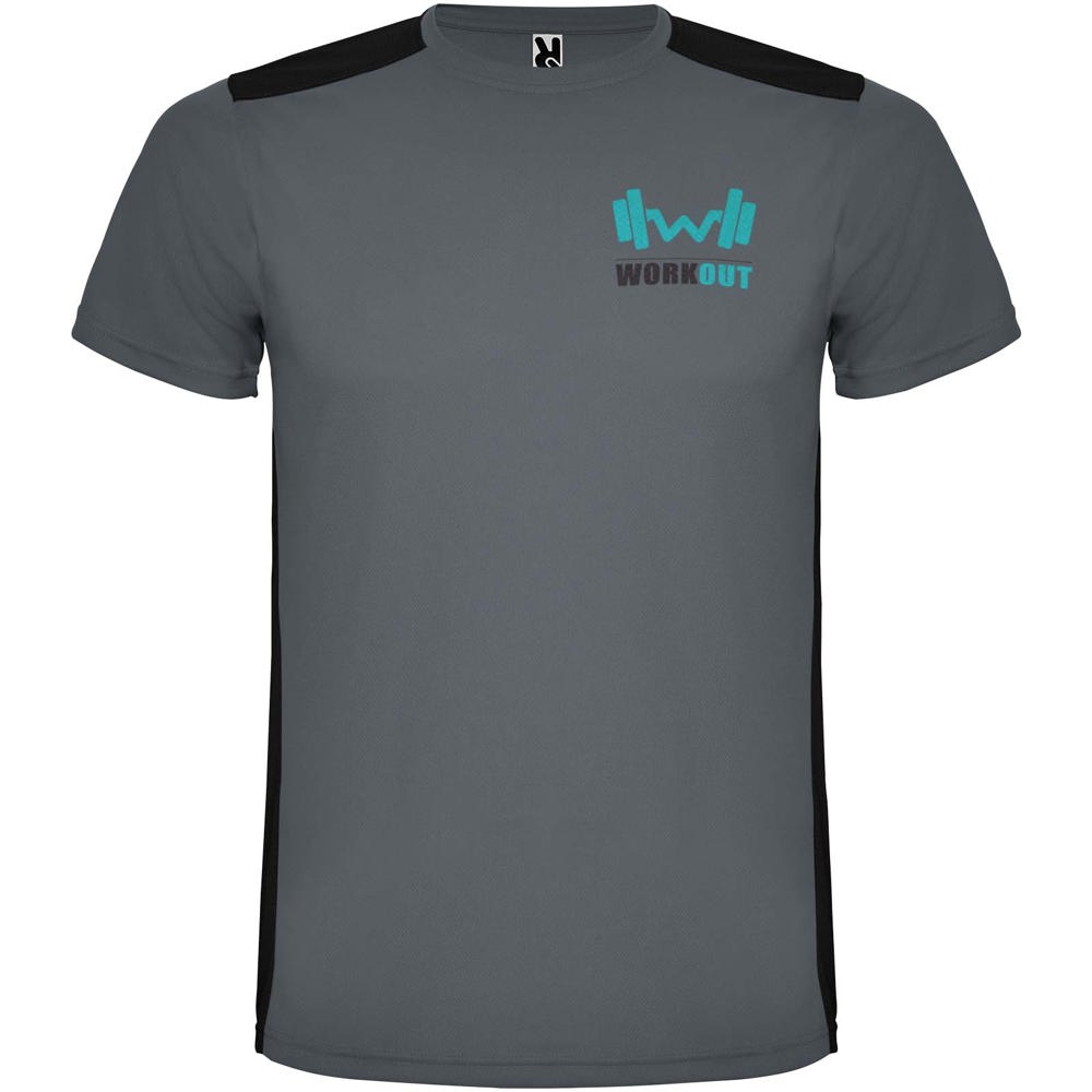 Detroit 130 g/m² unisex sportshirt met korte mouwen
