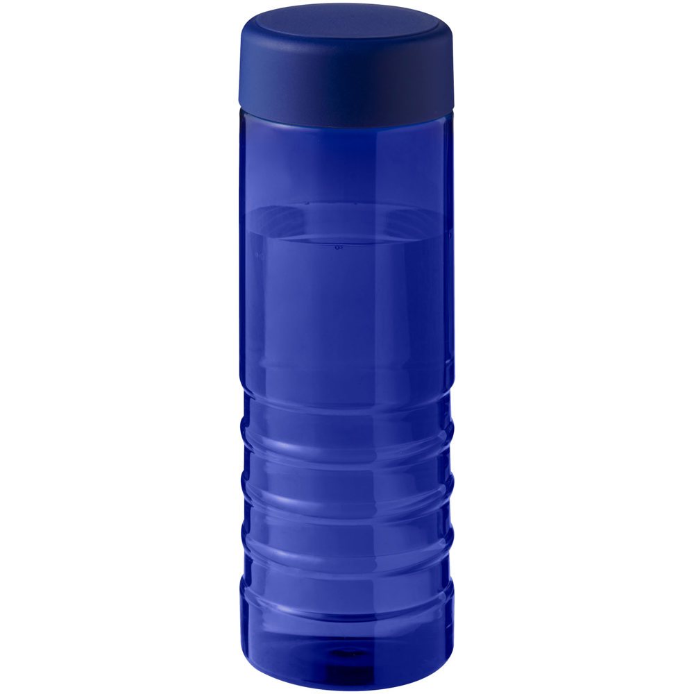 H2O Active® Eco Treble 750 ml waterfles met schroefdop - bedrukt of onbedrukt verkrijgbaar - Blauw, Blauw