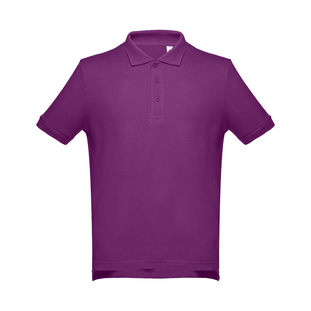 THC ADAM 3XL. Polo t-shirt voor mannen - met logo of onbedrukt bestellen - paars