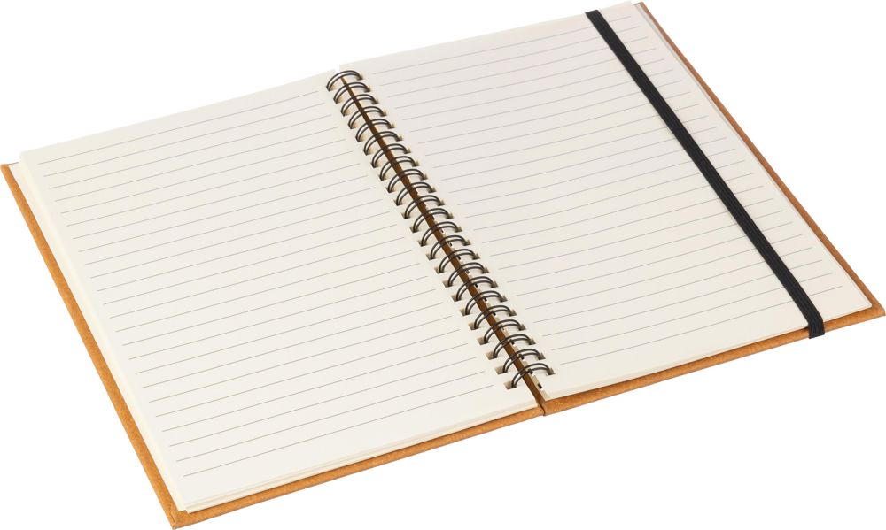 Gerecycled leren notitieboek A5 Egon Original
