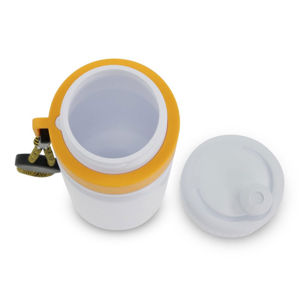 Sportbidon met rand en koord 750ml