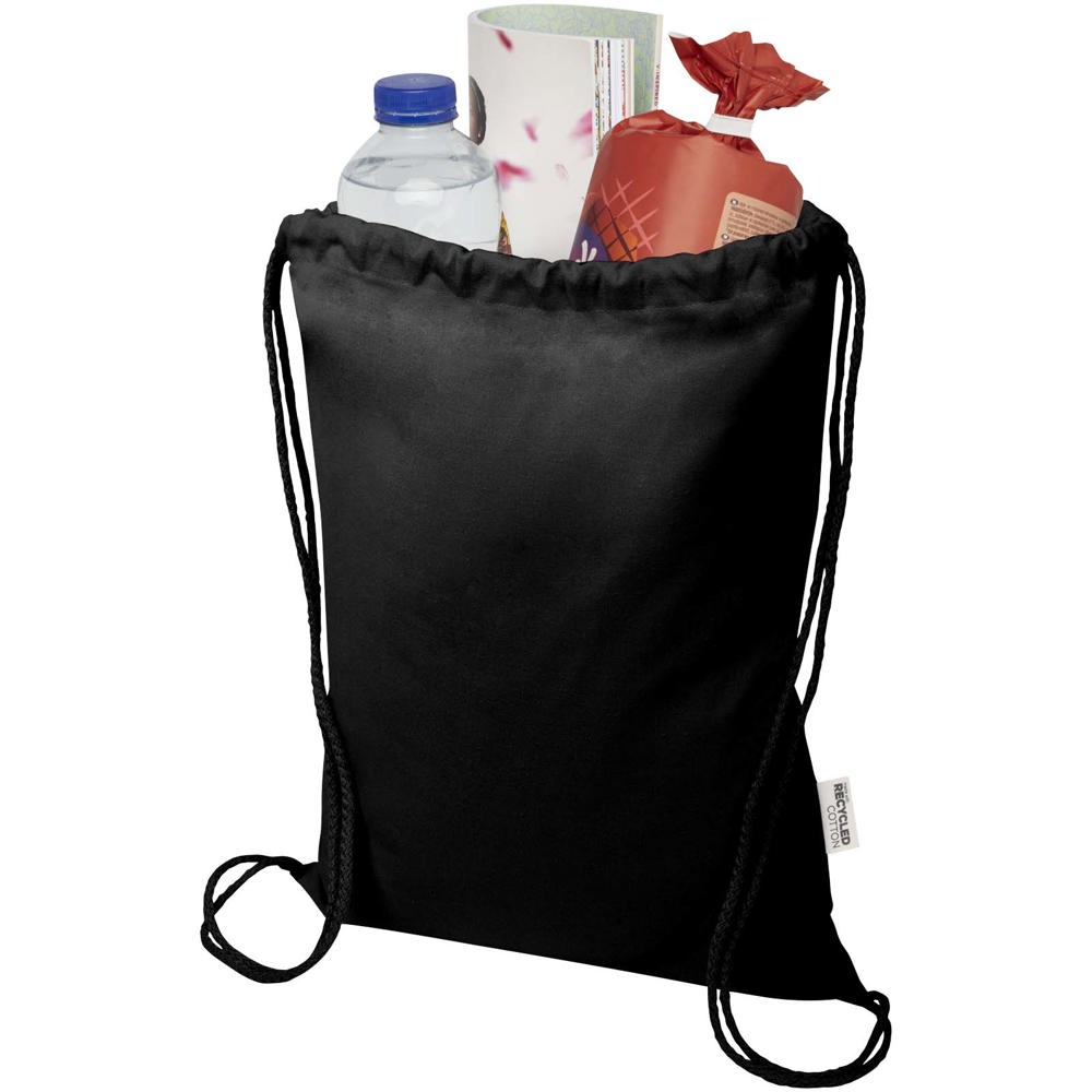 Oregon Blend 140 g/m² GRS gerecyclede tas met trekkoord 5 l