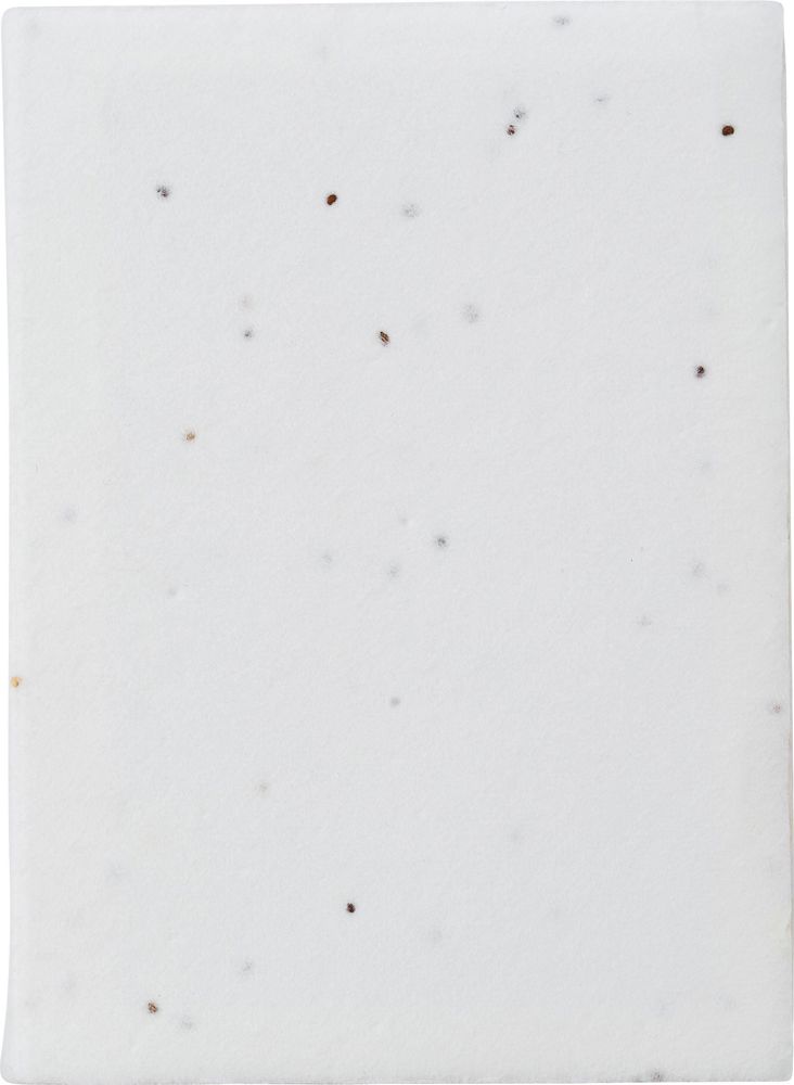 Papieren plaknotities zaadpapier Patricia - kopen of bedrukken - wit