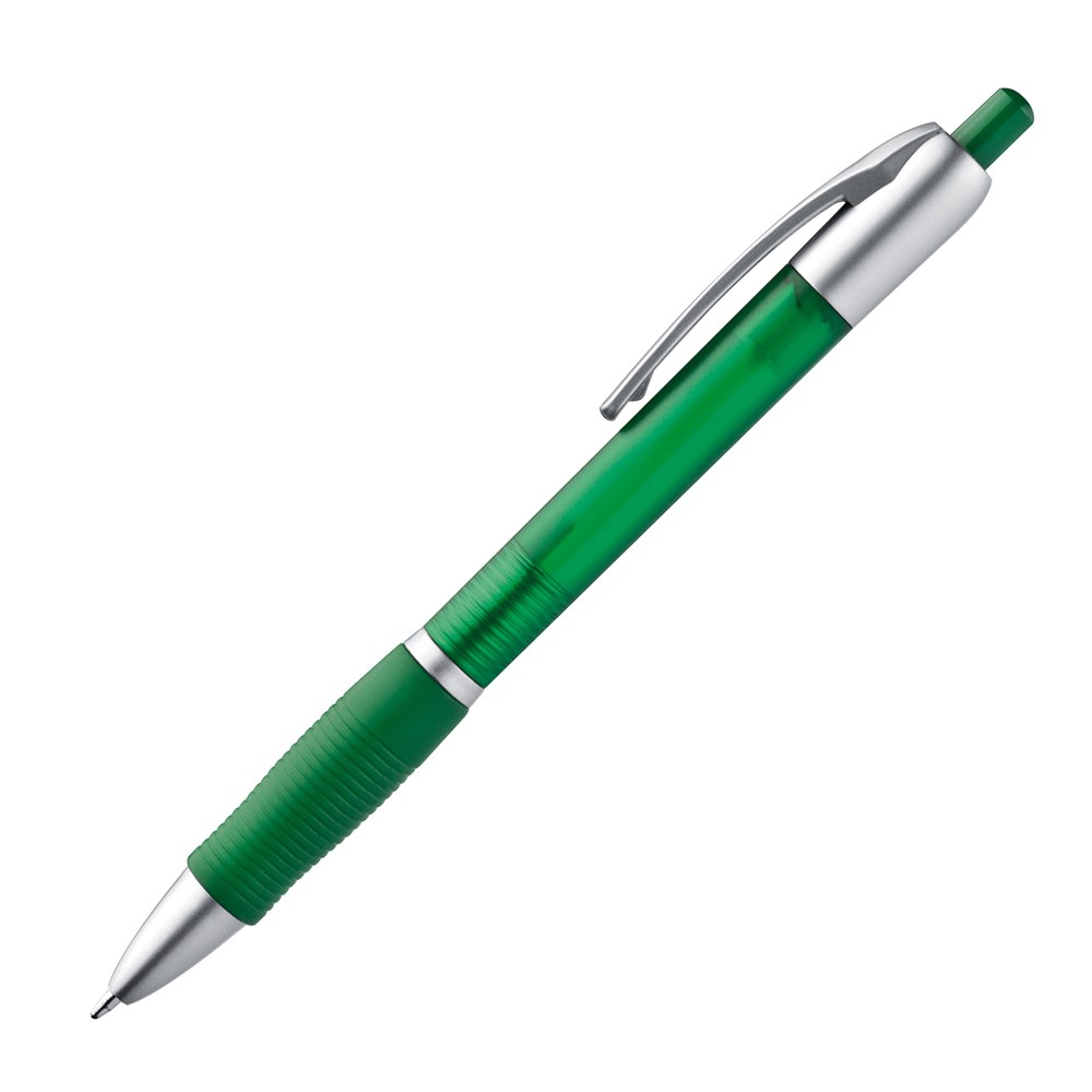 Kunststof pen met drukmechanisme