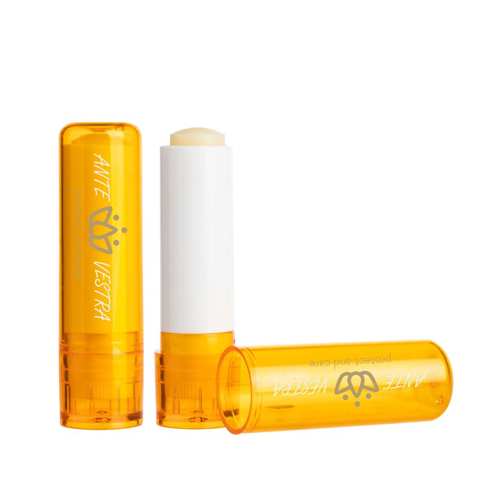 Lippenbalsem spf20 - met logo of onbedrukt bestellen - Warm geel glanzend