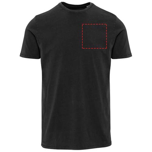 Nanaimo 160 g/m2 gewassen heren T-shirt met korte mouwen
