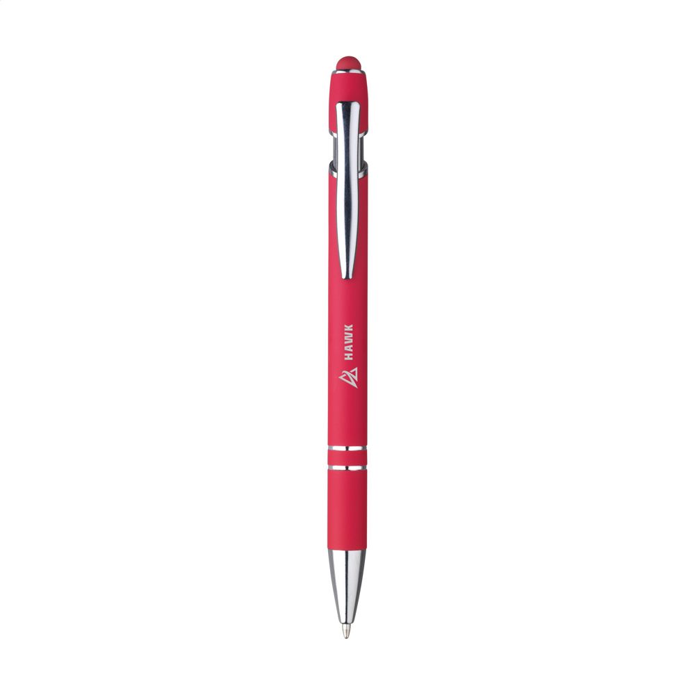 Luca Touch stylus pen - met logo of onbedrukt bestellen - Rood