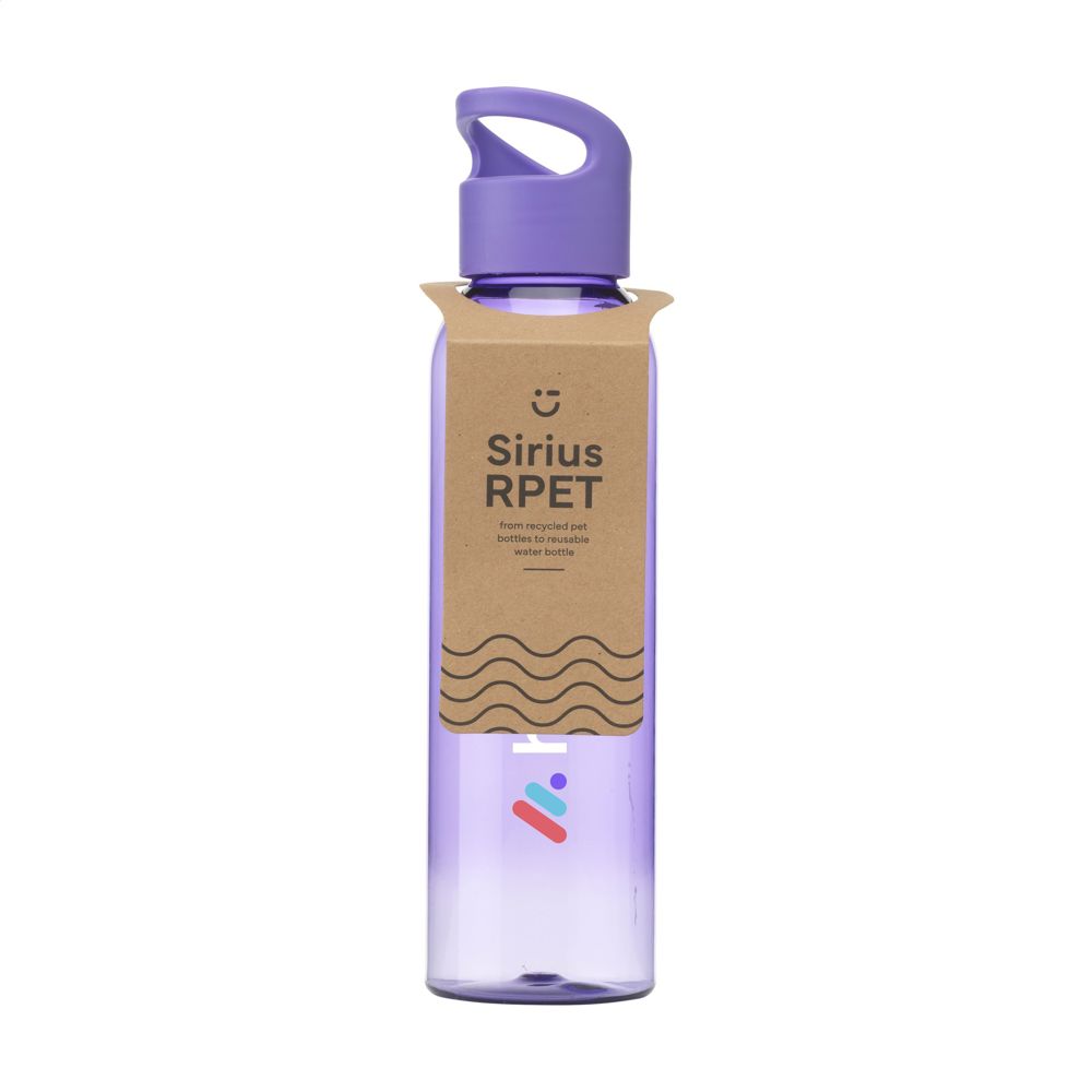 Sirius GRS RPET 650 ml - voor bedrijven en relatiegeschenken - paars
