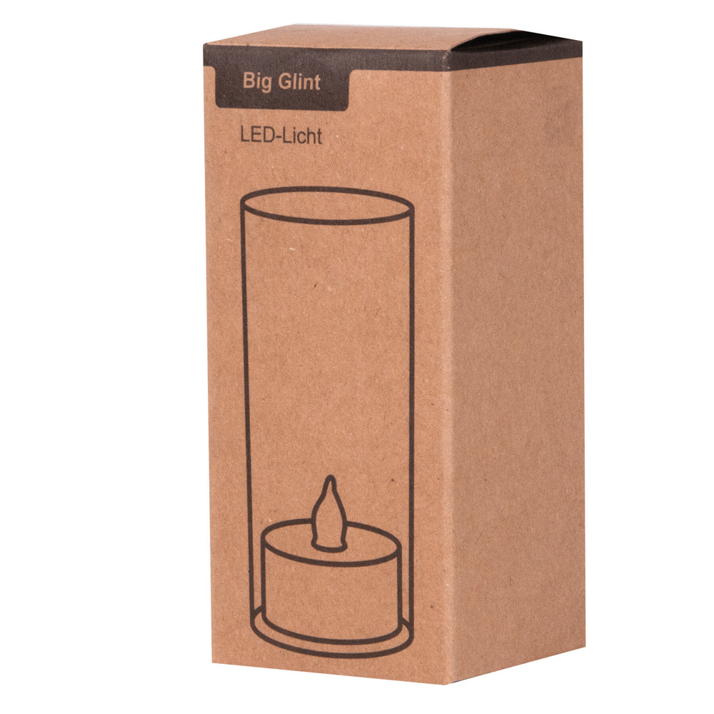 BIG GLINT - Cilindervormige LED-lamp - voor bedrijven en relatiegeschenken