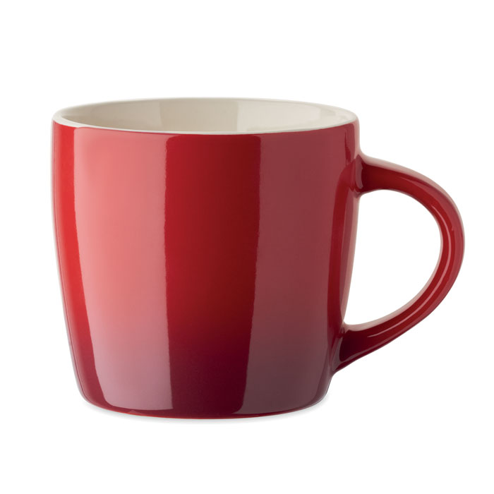 PEZE - Keramische mok 300ml - kopen of bedrukken - Rood