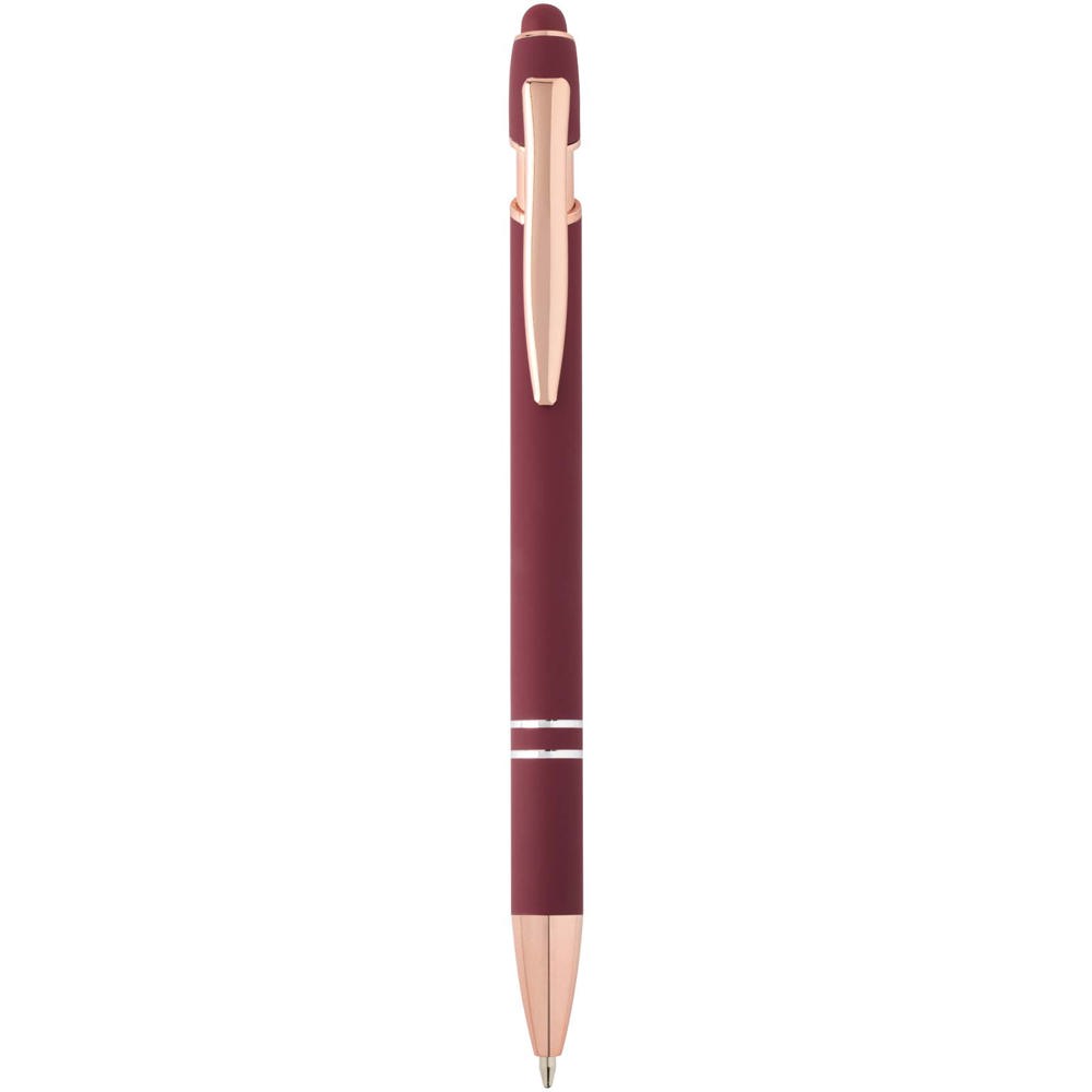 Nanna balpen met roségouden afwerking (zwarte inkt) - voor bedrijven en relatiegeschenken - Bourgondisch