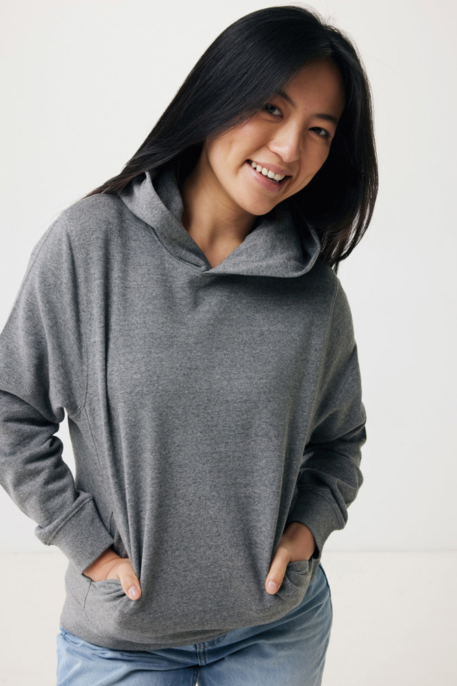 IQONIQ Yengo recycled katoen hoodie met steekzakken