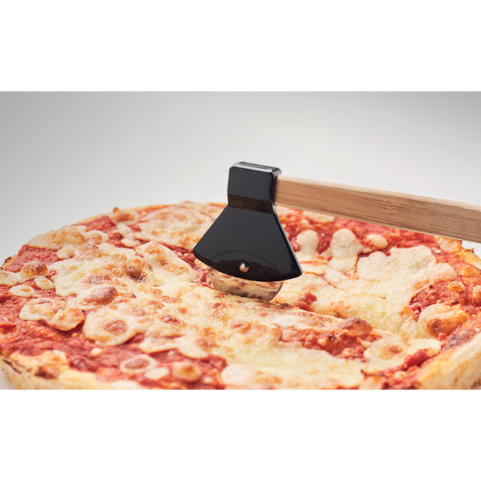 ZAZA - Pizzasnijder bamboe handvat