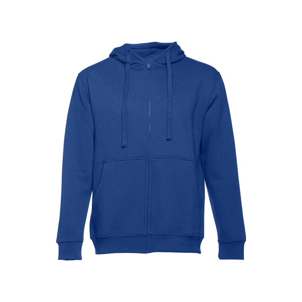 THC AMSTERDAM. Sweater voor heren in katoen en polyester - kopen of bedrukken - Royal Blauw