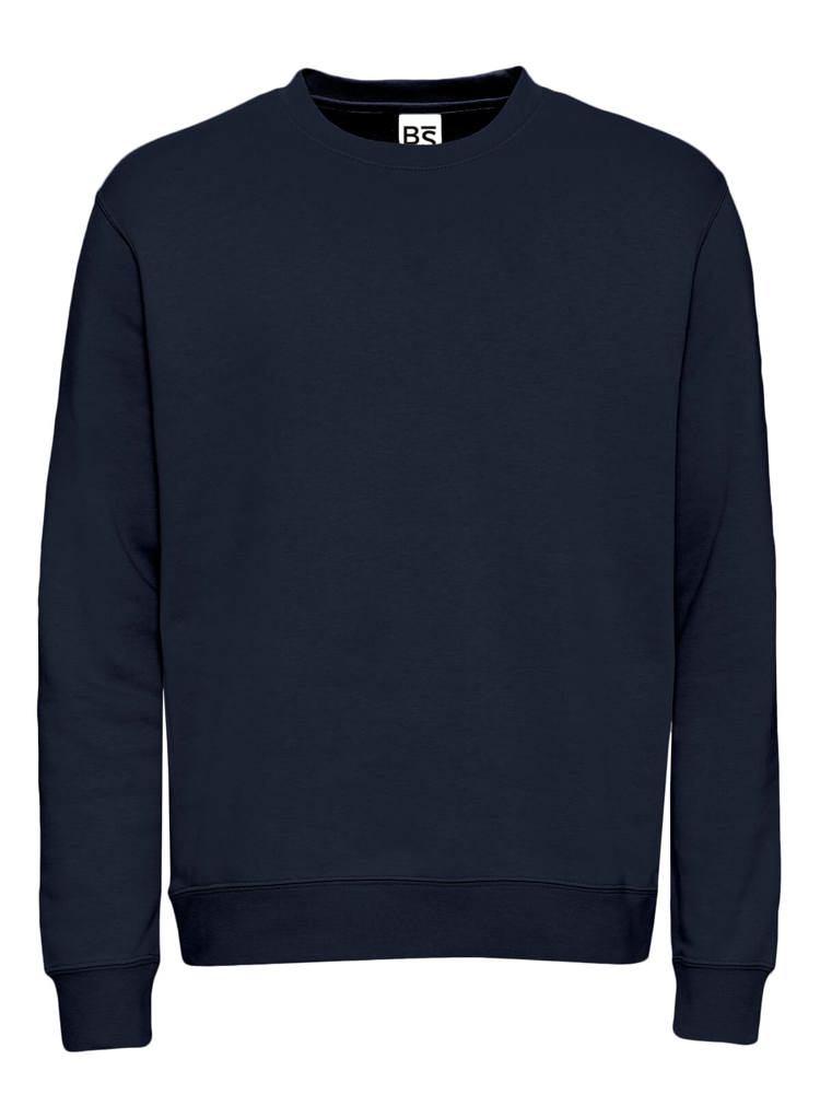 BS Atlas sweater, 280 gr/m² - met logo of onbedrukt bestellen - Navy (PMS 5395C)