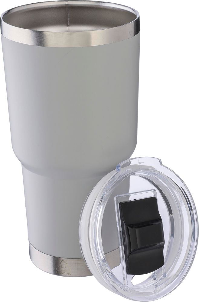 Roestvrijstalen dubbelwandige drinkbeker 590 ml Arnold - voor bedrijven en relatiegeschenken
